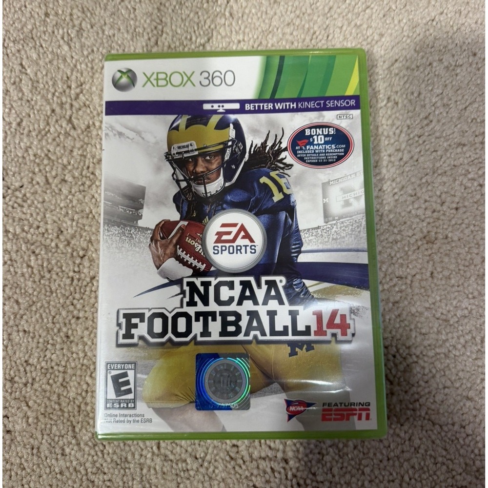 EA SPORTS NCAA Football 14 (2013) Xbox 360. BRAND NEW, STILL IN WRAPPER